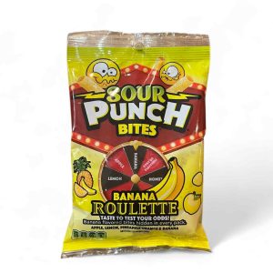 Sour Punch Banana Rulett 142g.