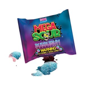 Barnett Sweets Mega Sour Candy Bubblegum 104g 12db