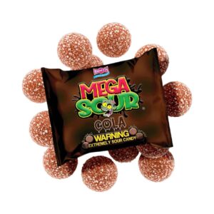 Barnett Sweets Mega Sour Candy Cola 104g 12db