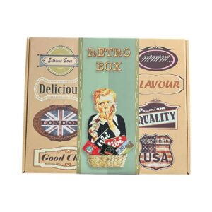 Retro Box 25 db-os+Ajándék vetkőzős toll