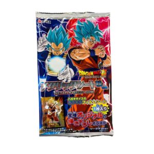 Dragon Ball rágógumi és metál kártya