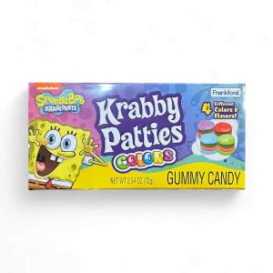 Spongyabob Gumicukor Hamburgerek 72g.