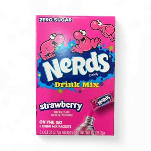 Nerds Drink Mix Strawberry Zero Sugar-6 adag