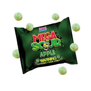 Barnett Sweets Mega Sour Candy Apple