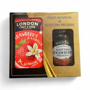 London tea + Skót lekvár