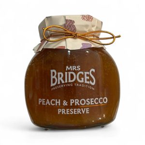 Mrs Bridges Peach & Prosecco Skót Dzsem 340g.