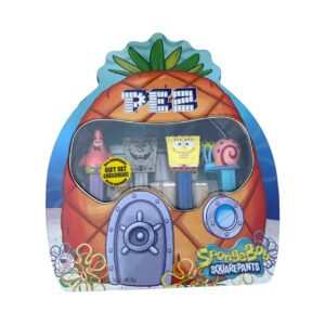 Spongyabob PEZ limitált fémdobozos 4db-os