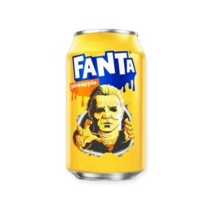 Fanta Michael Myers-Pineapple 355ml. USA Halloween kiadás