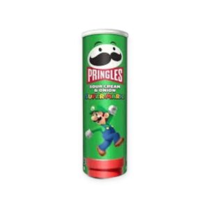 Pringles Super Mario sour cream onion 165g