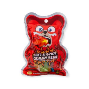 Hot & Spisy Gummy Bear 84g. Csípős Gumicukor